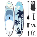 Superior 2021 Popular Sale Transparent Stand Up Paddle Board Inflatable Surfboard Foam